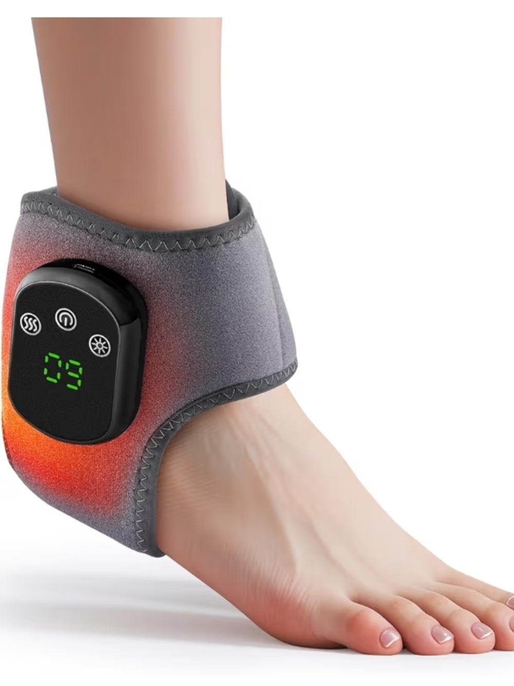 3/$14 Ankle Heat Therapy Wraps with Digital Control